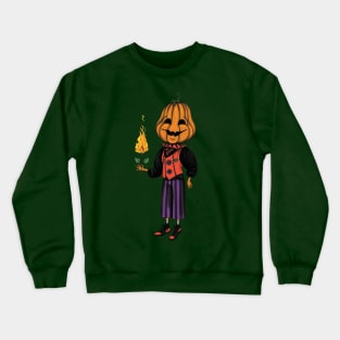 Pumpkin boy Crewneck Sweatshirt